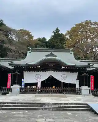栃木縣護國神社の本殿・本堂