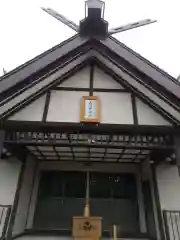 上更別神社の本殿