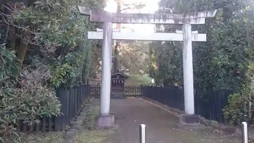 井草八幡宮の鳥居