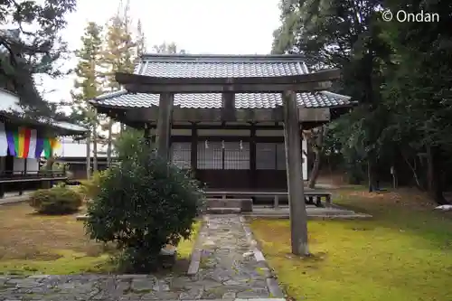 根来寺 智積院の鳥居