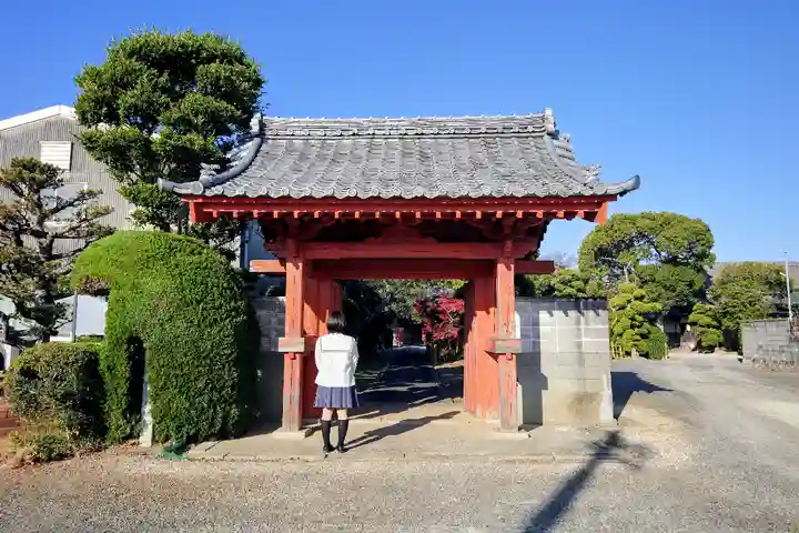 桂岩寺の山門・神門