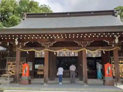 松陰神社の本殿・本堂