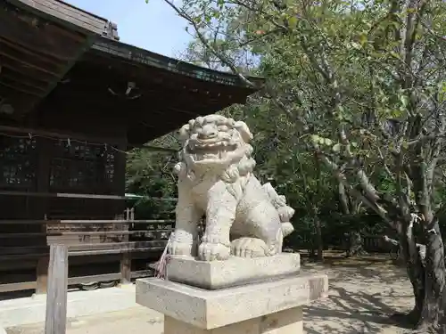 伊和都比売神社の狛犬