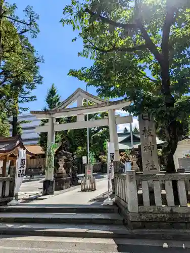 お三の宮日枝神社の鳥居