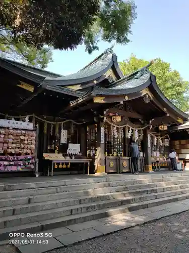 検見川神社の本殿・本堂
