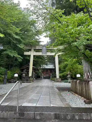 富士山東口本宮 冨士浅間神社の鳥居