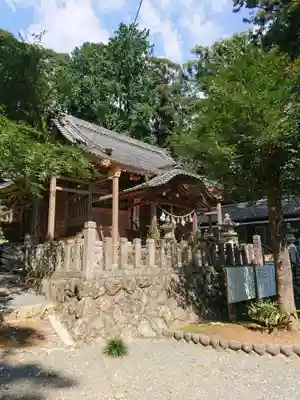 渭伊神社の本殿・本堂