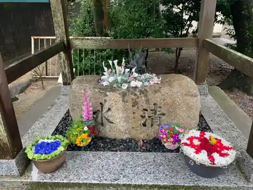 彌都加伎神社の手水舎