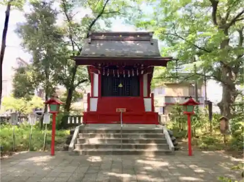 柞祖霊社の本殿