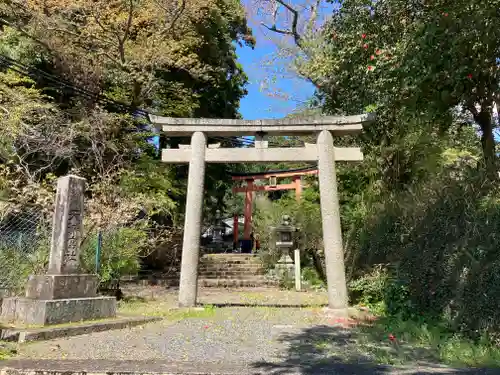 和束天満宮の鳥居