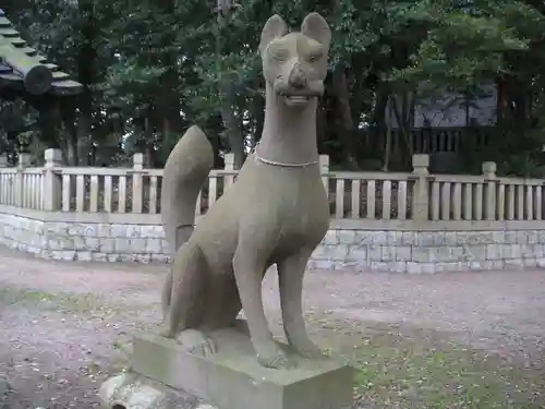 上の丸稲荷神社の狛犬