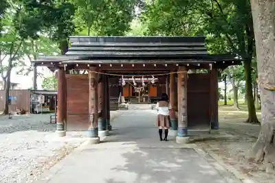 印鑰神明宮の山門・神門