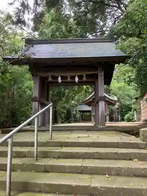 平濱八幡宮の山門・神門