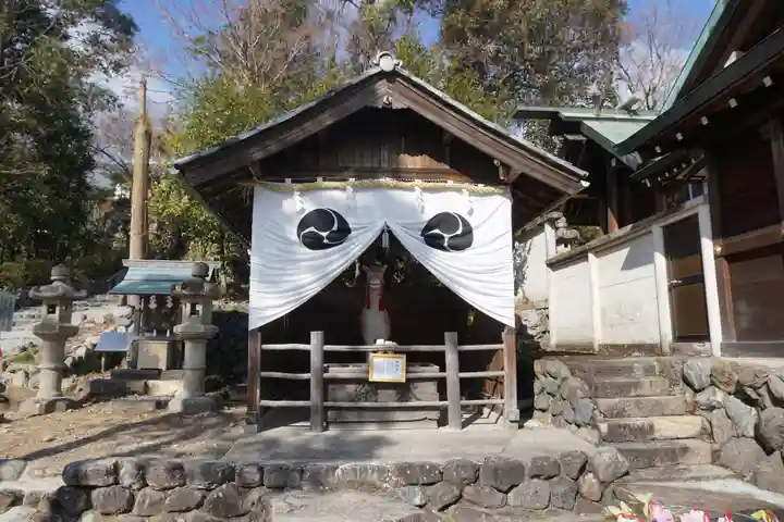 針綱神社の本殿・本堂