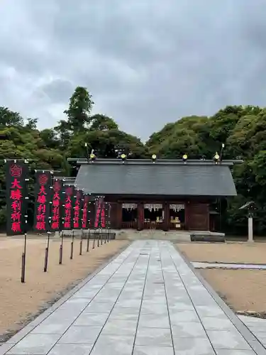 松江護國神社の本殿・本堂