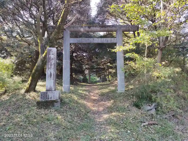 玉湖神社跡(東京都)