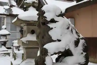 小平潟天満宮の狛犬
