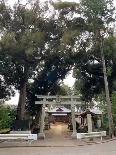 率土神社の鳥居