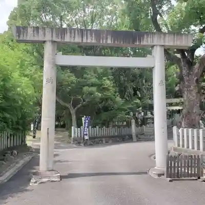 七所神社の鳥居