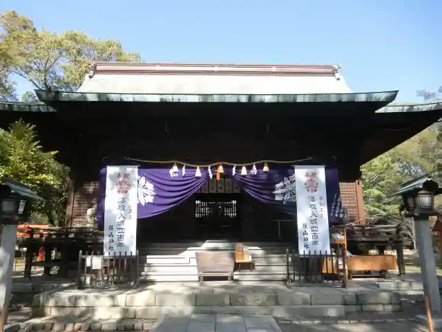 篠山神社の本殿・本堂