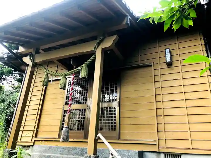 久家神社の本殿・本堂