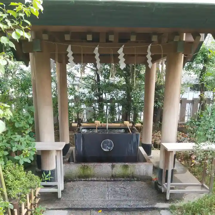 芝大神宮の手水舎