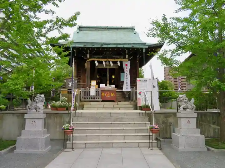 亀戸浅間神社の本殿・本堂