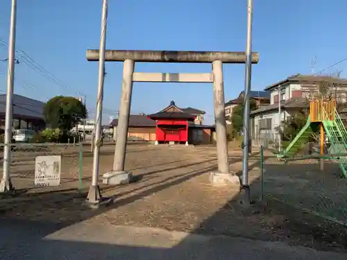 大六天神社の鳥居