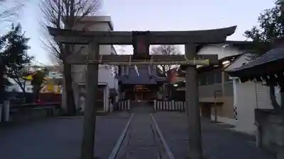 北三谷稲荷神社の鳥居