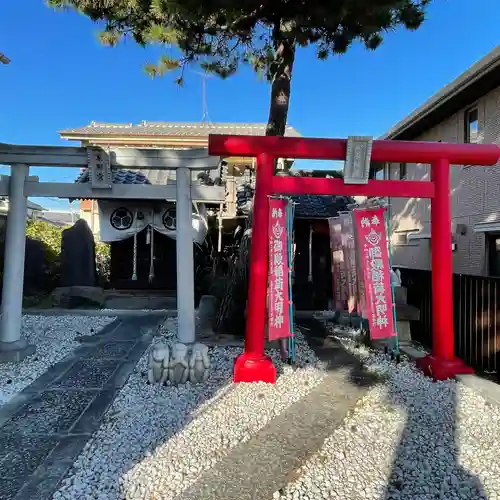 船橋東照宮の鳥居