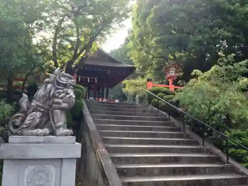 建勲神社の狛犬