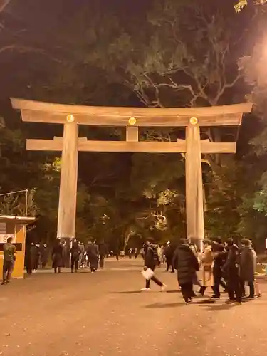 明治神宮の鳥居