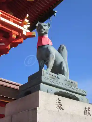 伏見稲荷大社の狛犬