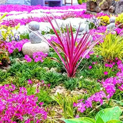 寿量山　速成寺の庭園