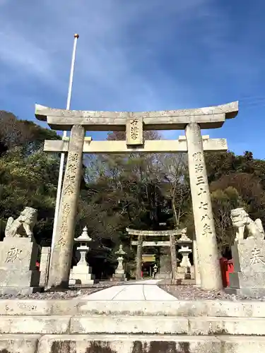 宗像大社中津宮の鳥居