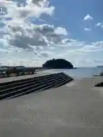 八百富神社の周辺