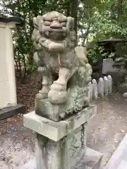 田縣神社の狛犬