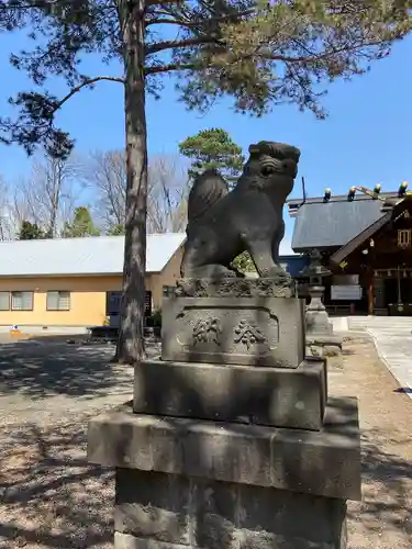 上富良野神社の狛犬