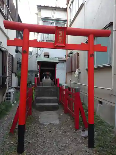 地守稲荷神社の鳥居