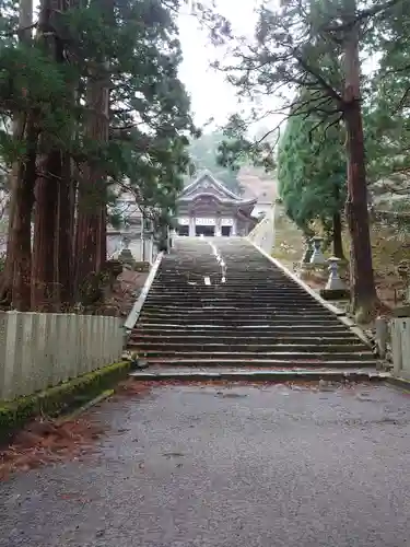 大神山神社奥宮の景色