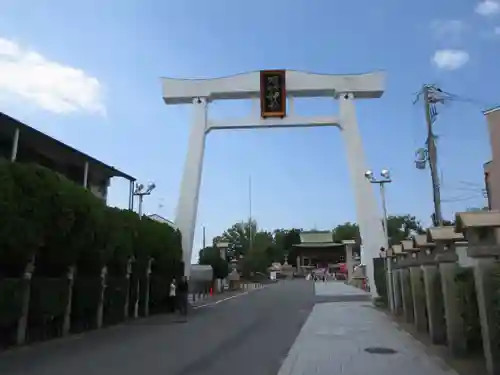 石切劔箭神社の鳥居