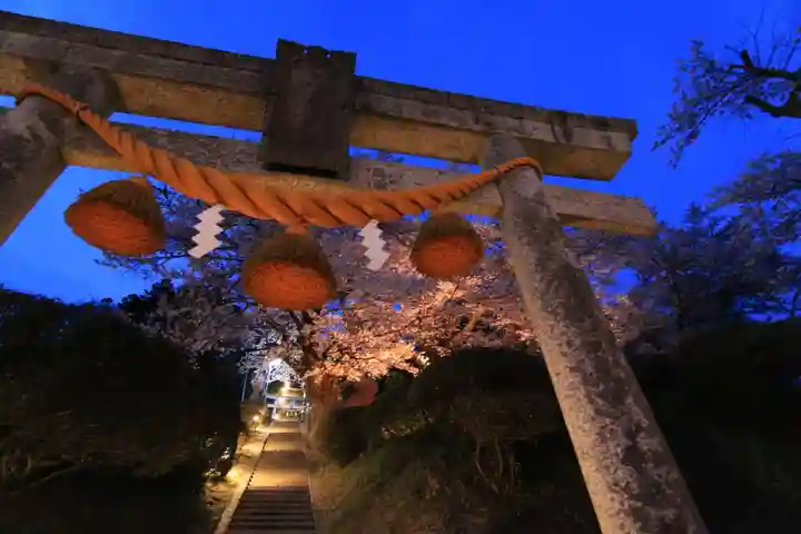 長屋神社の鳥居