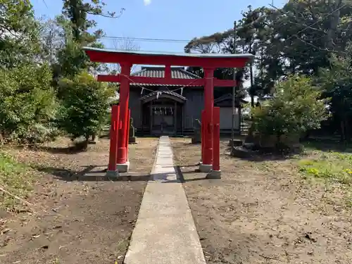 柏原神社の鳥居