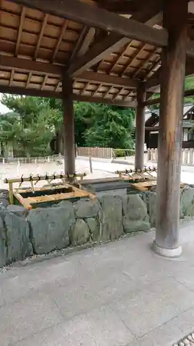 丹後一ノ宮 元伊勢 籠神社の手水舎