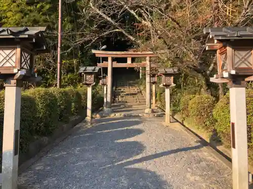  久延彦神社の鳥居