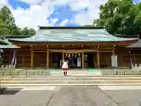 熊本縣護國神社の本殿・本堂
