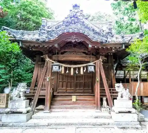 有松天満社の本殿・本堂