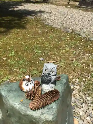 上川神社の像