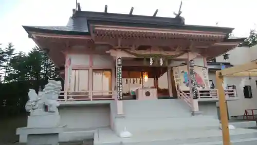寿都神社の本殿・本堂