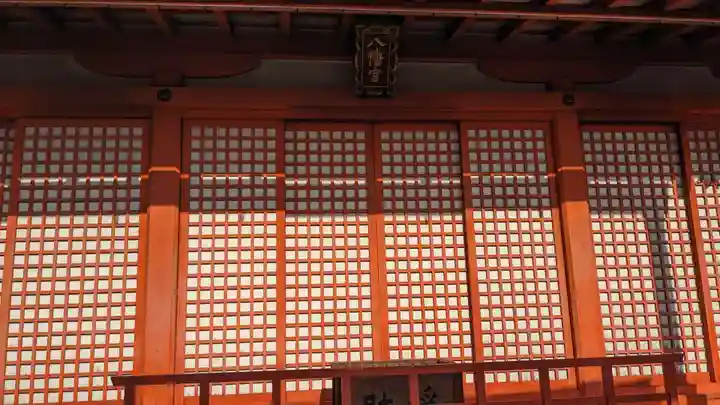 東寺鎮守八幡宮・東寺境内社八島殿の本殿・本堂